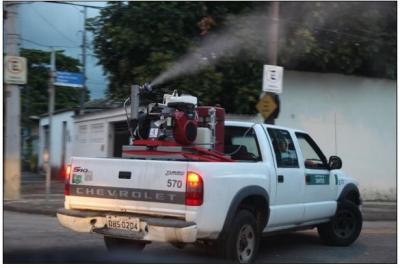 Fumacê para combater o Aedes passa por 133 quadras de quatro bairros de Santos. Próxima ação será no Saboó e Valongo