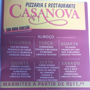 Casa Nova Pizzaria e Restaurante - Sob Nova Direção!!