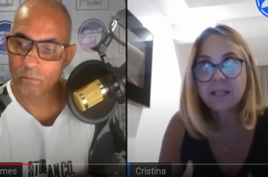 Live com Secretária de Educação de Santos Cristina Barletta
