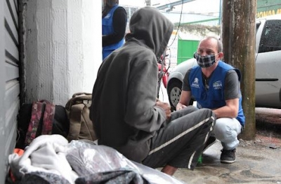 Operação Baixas Temperaturas: Santos amplia abordagem a população em situação de rua